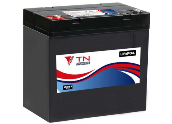 TN Power 12.8V 54Ah Lithium Leisure Battery LiFePO4 - TN-LFP12.8V54AH