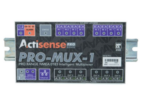 Actisense PRO-MUX-1 Professional NMEA 0183 Multiplexer (screwless)