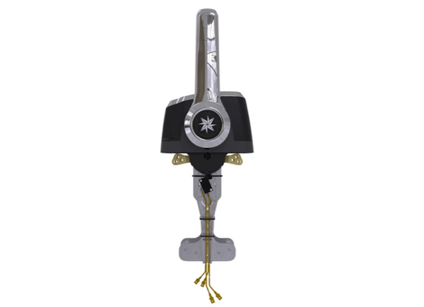 Seastar/Teleflex Xtreme Series - Dual Top Mount Control - Chrome - 3 Variants - CHX8240P/1P/2P