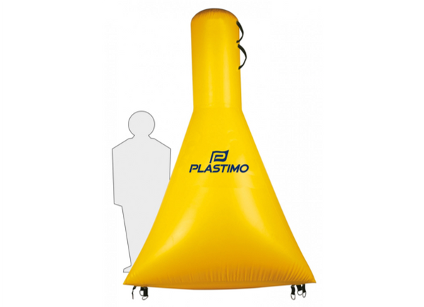 Plastimo Jumbo Regatta Mark Buoy - Triangle - 3.2m High