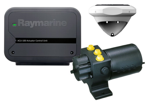 Raymarine Evolution Hydraulic Pilot, ACU-100, EV1 and 0.5L Hydraulic Pump