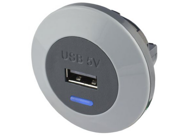 Alfatronix Powerverter USB Charger 12/24V DC 2.1A DC F/Fit 1 x Output