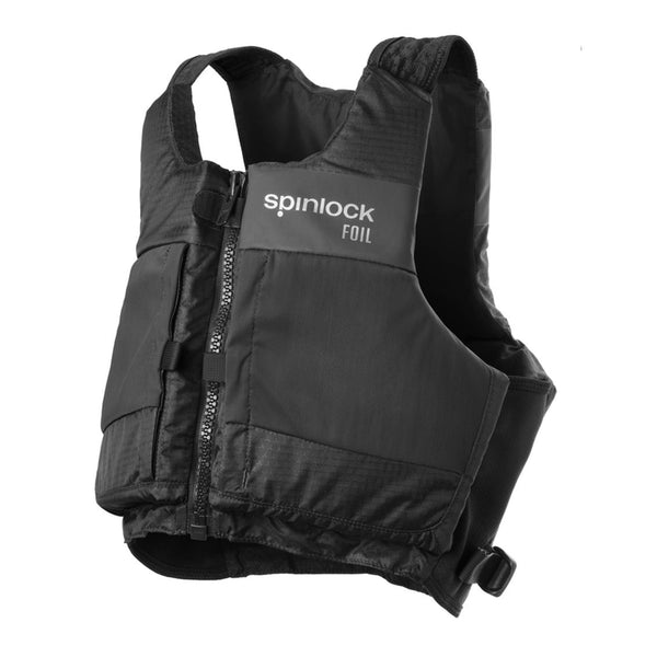 Spinlock FOIL PFD Buoyancy Aid 50N Front ZIP Black Graphite