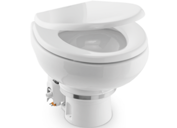 Dometic Electric MasterFlush MF7220 Toilet with Orbit Design - Low Profile - Freshwater Water - 12 V - Awaiting Stock