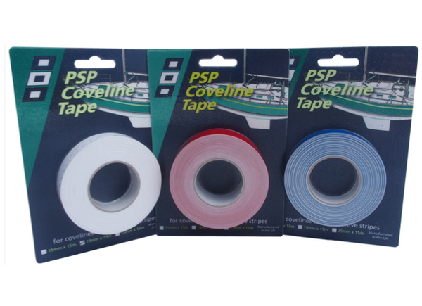 PSP Coveline / Boat Stripe 50mm x 50m - Various Colours