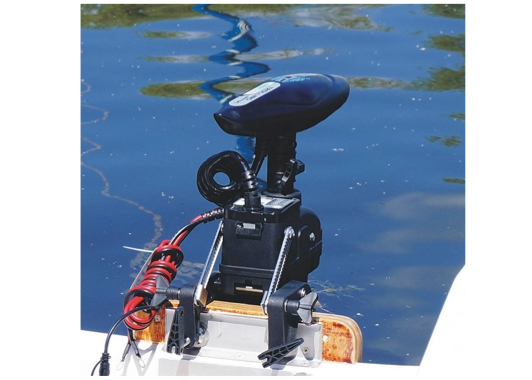 Haswing Cayman T, Transom Mount Electric Outboard Trolling Motor, Wireless Controller