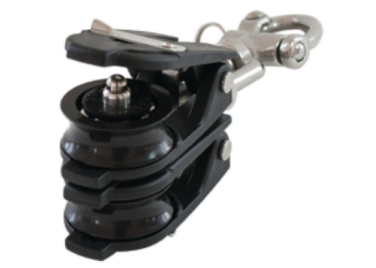 Allen 40mm Back to Back Snatch Block with Swivel
