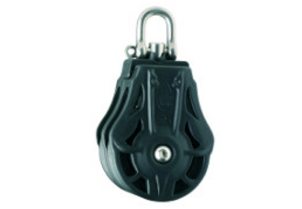 Wichard 70mm Double Block with Swivel Head - Plain or Ball Bearing