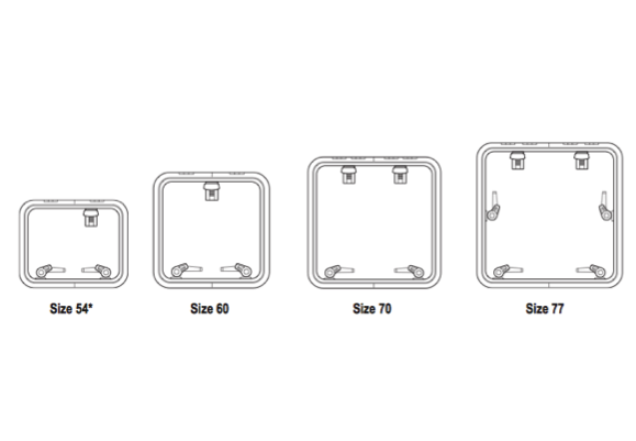 Lewmar Ocean Hatches - 8 Sizes