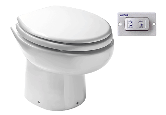 Vetus Electric Toilet WCP 12V Manual Switch