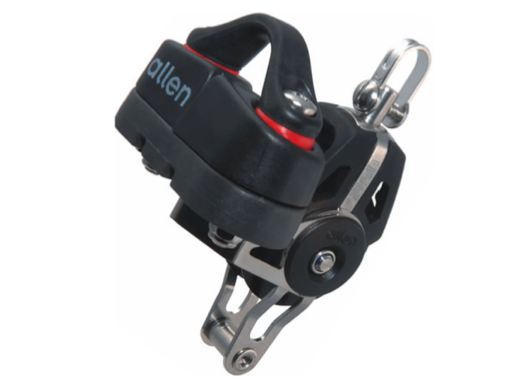 Allen 40mm Swivel Block with Becket & Cleat 4-10mm