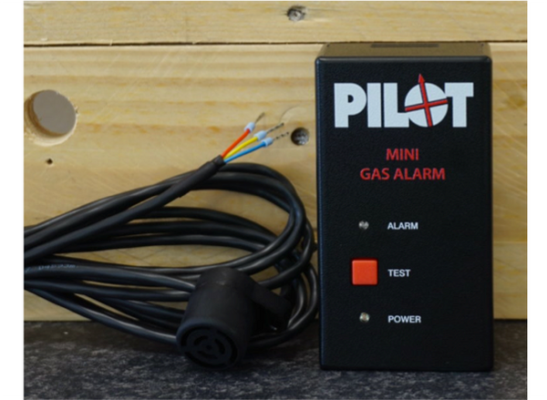 Pilot Mini Gas Alarm 12/24v