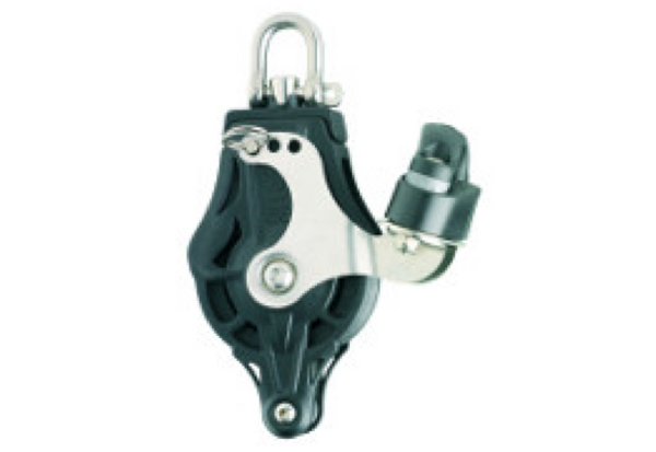 Wichard 70mm Single Block with Swivel Head Becket & Cam - Plain or Ball Bearing