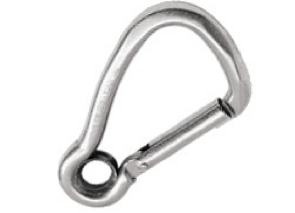 Kong Carbine Hook Carabiner Asymmetric with Eye - 6 Sizes