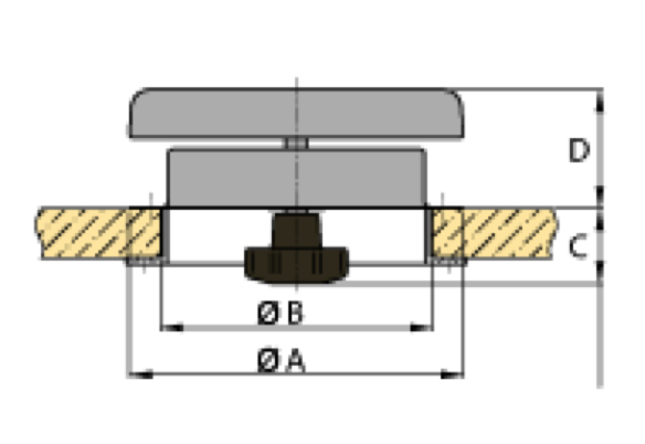 Vetus ATHOS Stainless Mushroom Ventilator