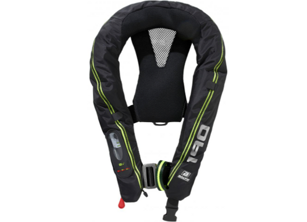 Baltic Legend 190 Automatic Lifejacket with Harness - New 2023 - Black - 2 Models