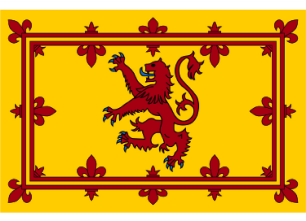 Scottish Lion Courtesy Flag Polyester 45 x 30cm
