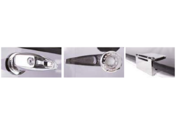 Lewmar Size 44 Flush Mount Hatch - Grey/Black/White