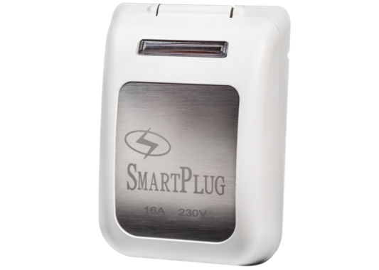 SmartPlug 16 Amp - Non-Metallic Inlet w/ White Cover Assembly