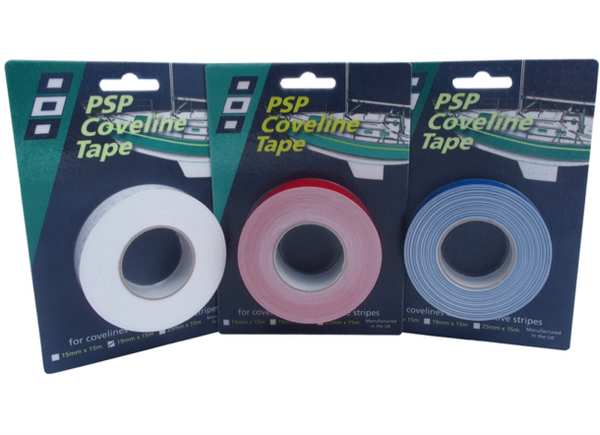 PSP Coveline/Boat Stripe - 9mm x 50m - Various Colours