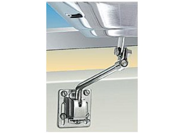 Magma Side (Bulkhead) or Square/Flat Rail Mount for Marine Kettle Grills A10-240