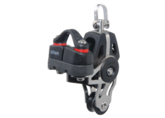 Allen 40mm Swivel Fiddle Block with Cleat 2-6mm