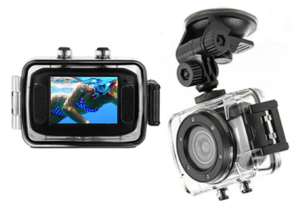 GO 10 PRO Extreme Action Video Camera c/w Mounts