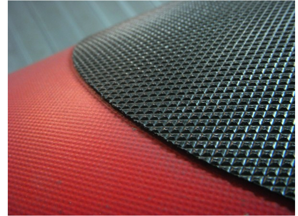PVC Wear Patch Fabric Black or Mid Grey - 4 Sizes