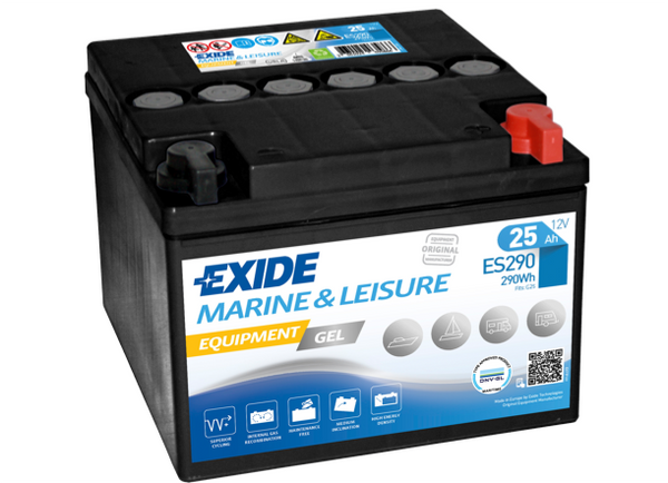 Products tagged Exide 25Ah Marine and Leisure Equipment Gel Battery - The  Wetworks