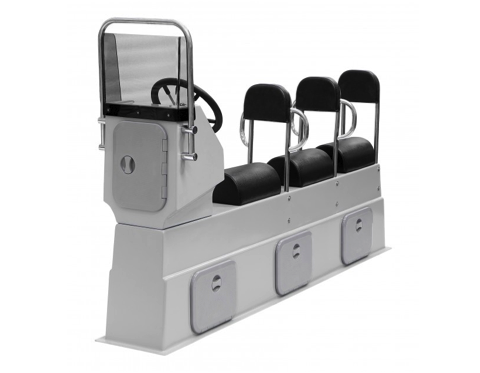 GRP Mounting Modular Console Two or Three People ex Steering - 3 Colours