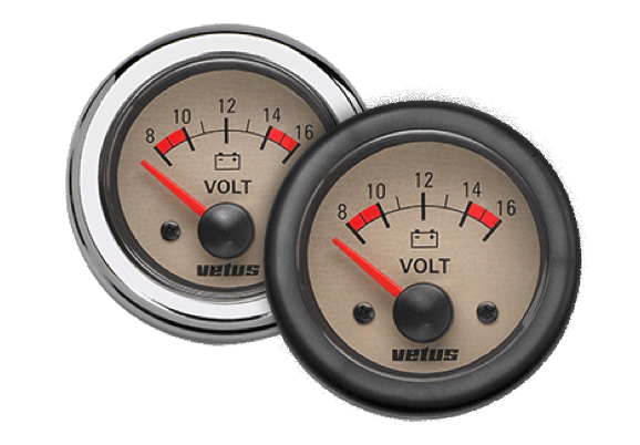 Vetus Voltmeter 63mm