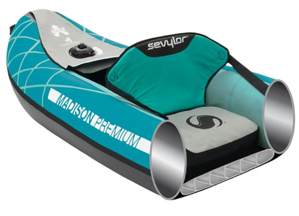 Sevylor Madison  Inflatable Kayak with 2 x Bravo KC Paddles, Bravo 4 Pump & 2 x Baltic Canoe Buoyancy Aids - 2023 Model - In Stock