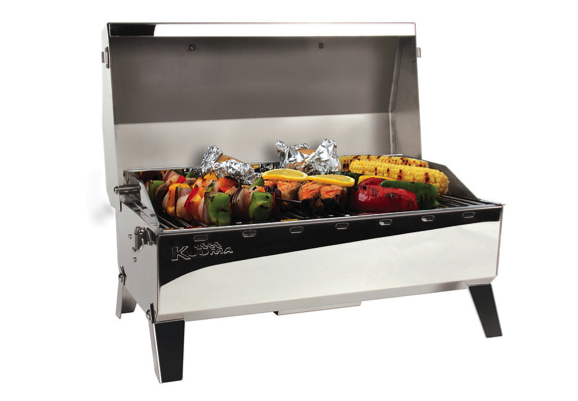 Kuuma Stow 'N' Go 160 Stainless Steel Charcoal Grill