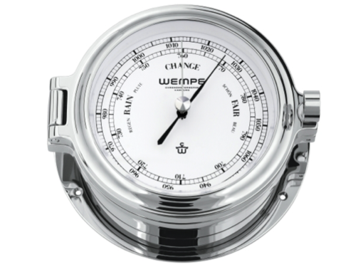 Wempe Cup Series Barometer 140mm - Chrome Case