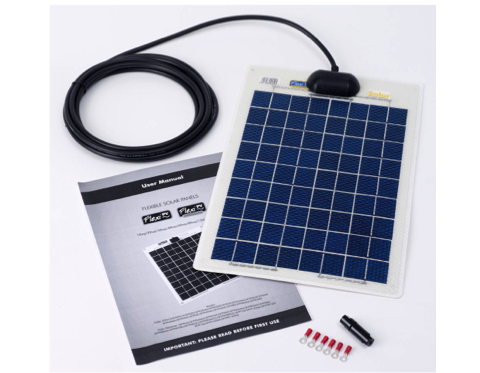 PV Logic Flexi Solar Panel Kit 10Watt