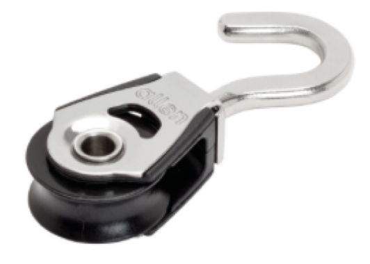 Allen 20mm Single Block with Swivel Hook