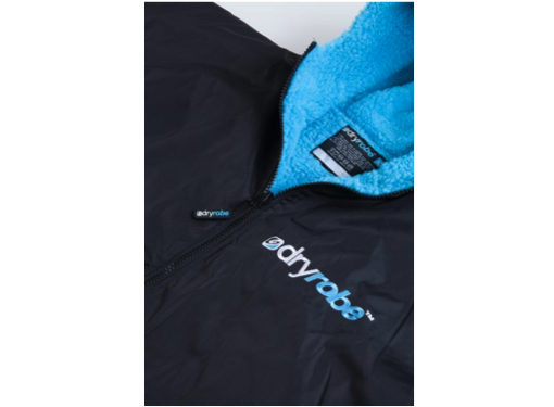 Dryrobe Kids Dryrobe Advance - 5-9 Years - 3 Colourways - Black/Blue, Black/Grey & Black Pink - All in Stock