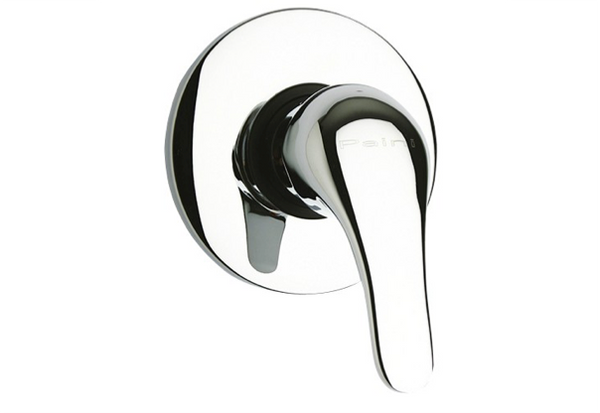Plastimo Wall Mounted Recessed Mixer Tap Chrome on Brass