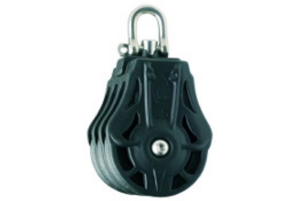 Wichard 45mm Triple Block with Swivel Head - Plain or Ball Bearing