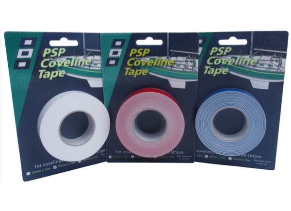 PSP Coveline / Boat Stripe - 19mm x 15m - Various Colours