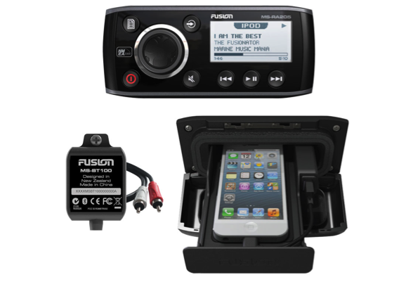 Fusion RA205 Bundle with Unidock / BT100 Bluetooth / RA200MP