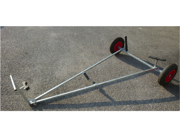 Galvanised Dinghy Trolley