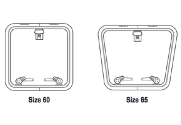 Lewmar Low Profile Hatches - 12 Models