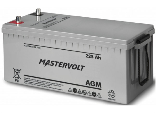 Mastervolt AGM Battery 12V 225 AMP