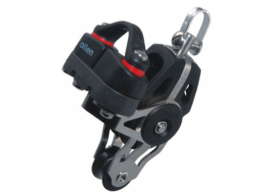 Allen 40mm Swivel Fiddle Block with Cleat 5-10mm