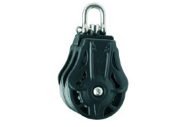 Wichard 35mm Double Block with Swivel Head - Plain or Ball Bearing