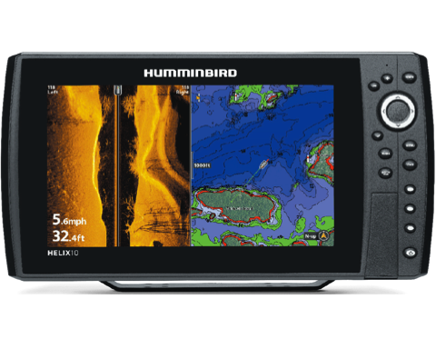 Humminbird Helix 10 CHIRP MSI + GPS3N Fishfinder GPS Fishfinder/Plotter 10in