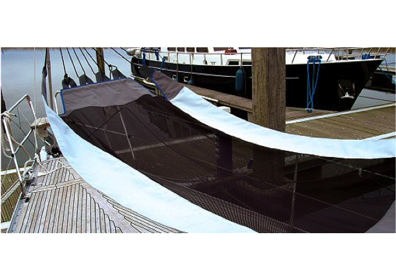 Blue Performance Hammock with Forestay Suspension - In Stock