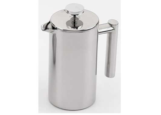 Meridian Zero Stainless Steel Cafetiere - 8 Cup