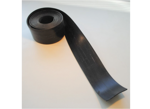 Ceredi Rubber Rubbing Strake Flat 6cm wide - Black or Light Grey